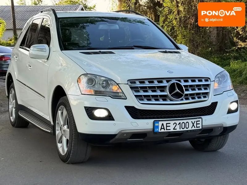 Mercedes-Benz M-Class, 2008 р., Бензин, 126 тис. км, Позашляховик / Кросовер, Білий, Дніпро (Дніпропетровськ) AT-10417181 фото