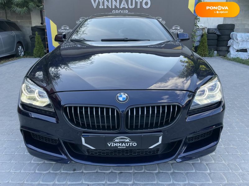 BMW 6 Series Gran Coupe, 2012, Бензин, 2.98 л., 151 тис. км, Купе, Синій, Вінниця 111155 фото