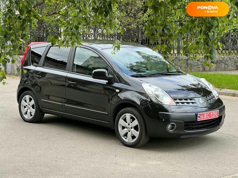 Nissan Note, 2007, Бензин, 1.6 л., 233 тыс. км, Хетчбек, Чорный, Лубни Cars-Pr-68936 фото