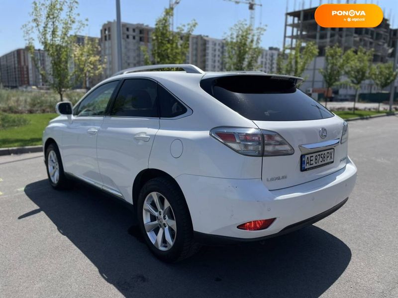 Lexus RX, 2010, Газ пропан-бутан / Бензин, 3.5 л., 225 тис. км, Позашляховик / Кросовер, Білий, Дніпро (Дніпропетровськ) 107533 фото