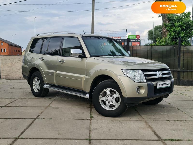 Mitsubishi Pajero, 2007, Газ пропан-бутан / Бензин, 274 тис. км, Позашляховик / Кросовер, Бежевий, Київ 107025 фото