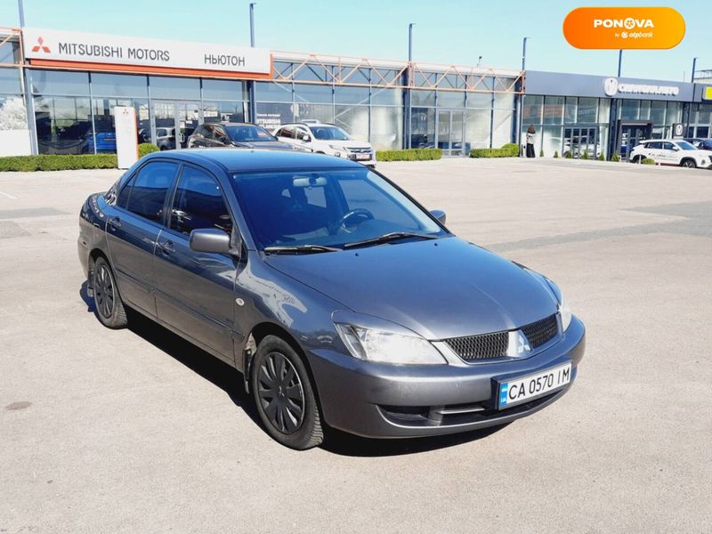 Mitsubishi Lancer, 2008, Бензин, 1.58 л., 148 тис. км, Седан, Сірий, Черкаси Cars-Pr-68230 фото