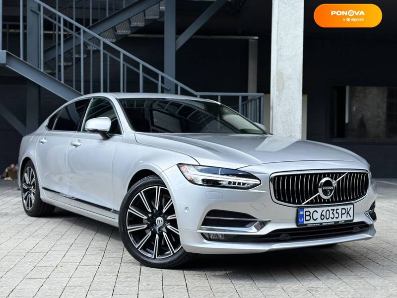 Volvo S90, 2017, Бензин, 1.97 л., 78 тыс. км, Седан, Серый, Львов 44214 фото