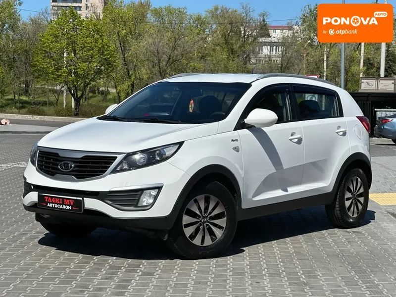 Kia Sportage, 2011 г., Газ пропан-бутан / Бензин, 129 тыс. км, Внедорожник / Кроссовер, Белый, Днепр (Днепропетровск) AT-10417234 фото