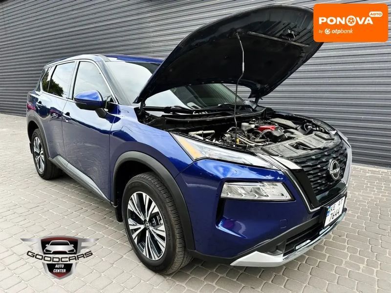 Nissan Rogue, 2021 р., Бензин, 80 тис. км, Позашляховик / Кросовер, Синій, Кам'янське (Дніпродзержинськ) AT-10400165 фото