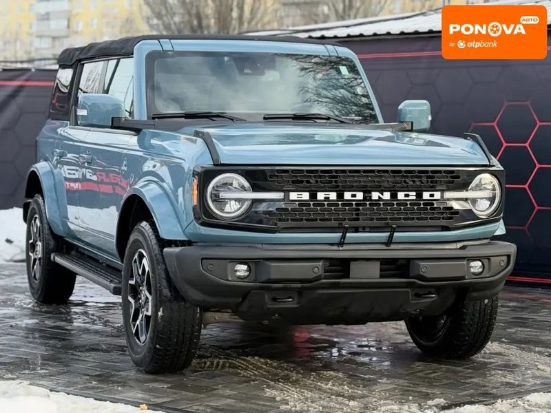 Ford Bronco, 2022 р., Бензин, 70 тис. км, Позашляховик / Кросовер, Сірий, Дніпро (Дніпропетровськ) AT-10408131 фото