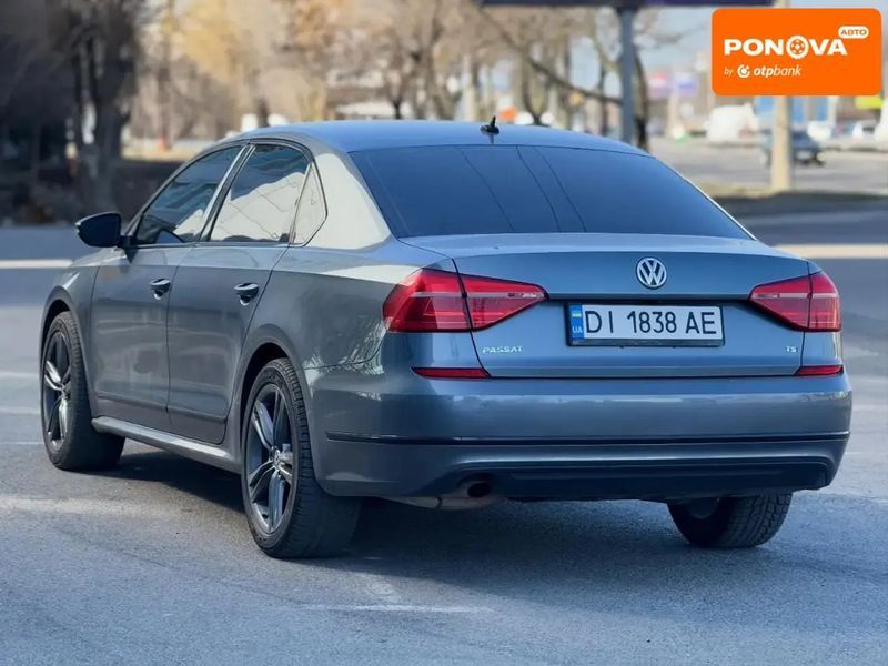 Volkswagen Passat, 2016 р., Бензин, 199 тис. км, Седан, Сірий, Дніпро (Дніпропетровськ) AT-10412259 фото