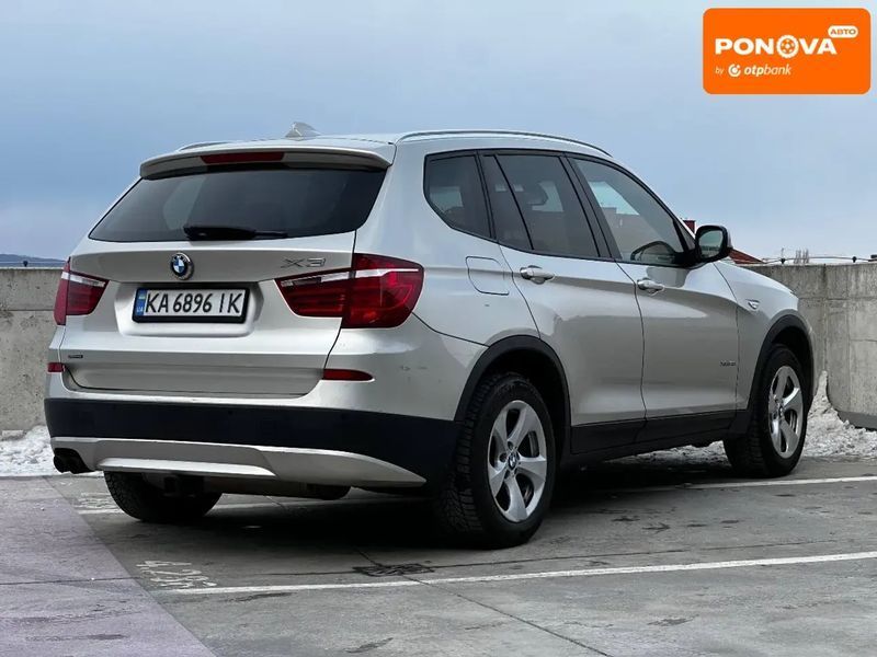 BMW X3, 2012 г., Бензин, 185 тыс. км, Внедорожник / Кроссовер, Серый, Каменское (Днепродзержинск) AT-10407152 фото