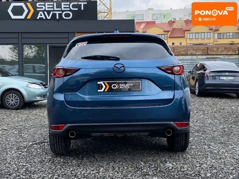 Mazda CX-5, 2017 р., Бензин, 70 тис. км, Позашляховик / Кросовер, Синій, Львів AT-10400416 фото