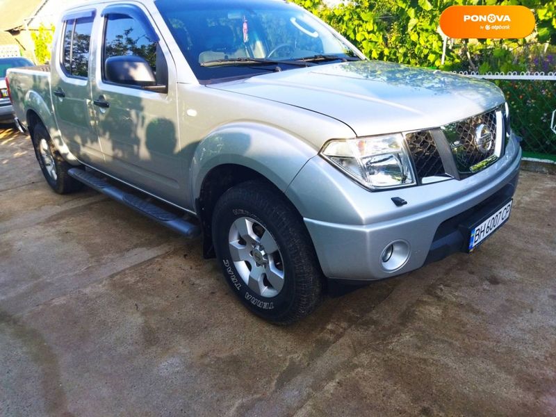 Nissan Navara, 2007, Дизель, 2.49 л., 94 тыс. км, Пікап, Серый, Білгород-Дністровський Cars-Pr-63755 фото