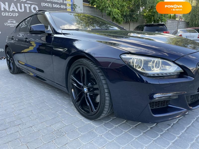 BMW 6 Series Gran Coupe, 2012, Бензин, 2.98 л., 151 тыс. км, Купе, Синий, Винница 111155 фото