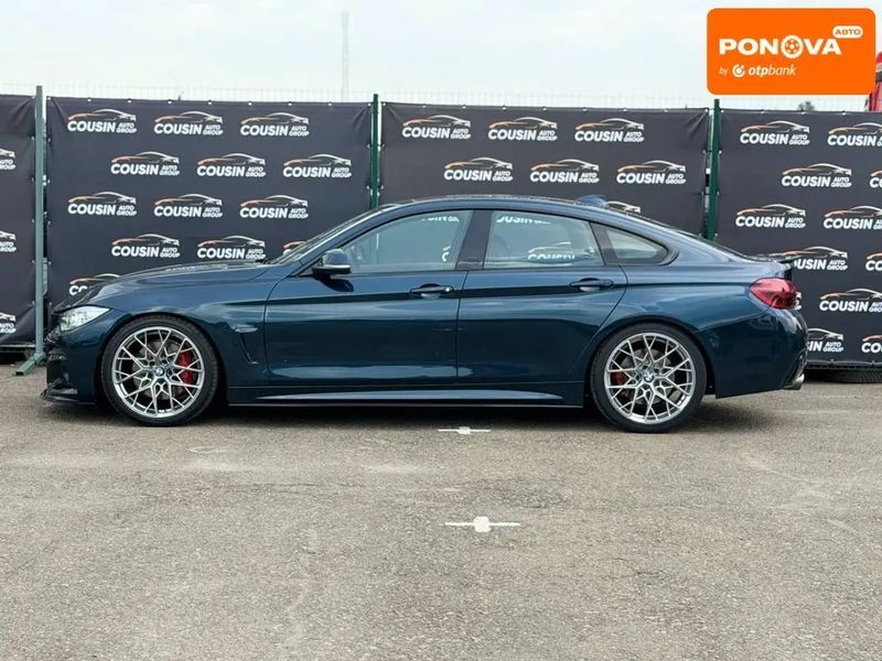 BMW 4 Series, 2017 р., Бензин, 100 тис. км, Седан, Синій, Київ AT-10419460 фото