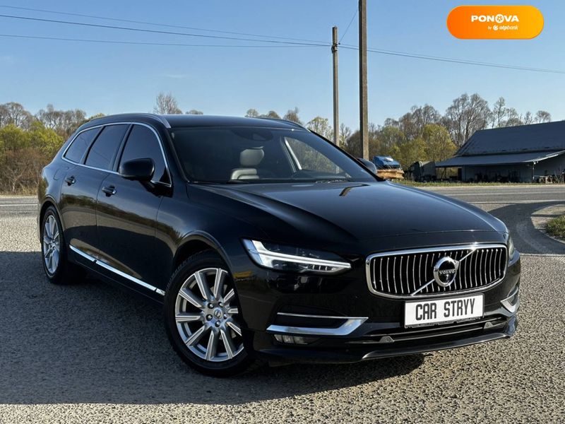 Volvo V90, 2017, Дизель, 2 л., 330 тыс. км, Универсал, Чорный, Стрый 31707 фото