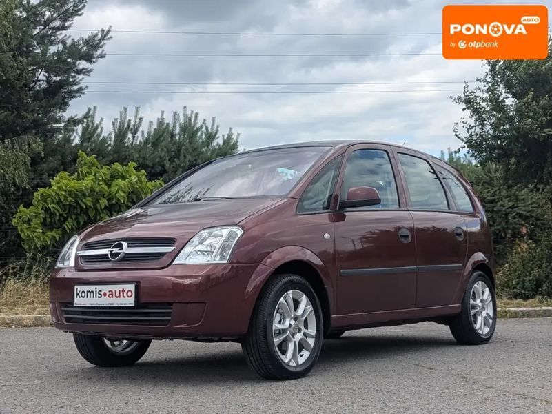 Opel Meriva, 2005 г., Газ пропан-бутан / Бензин, 210 тыс. км, Хетчбек, Красный, Хмельницкий AT-10399432 фото