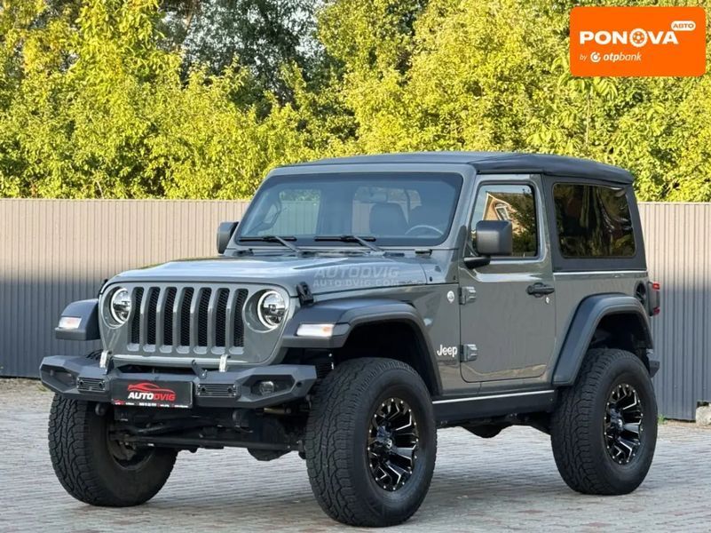 Jeep Wrangler, 2018 р., Бензин, 52 тис. км, Позашляховик / Кросовер, Сірий, Луцьк AT-10407076 фото