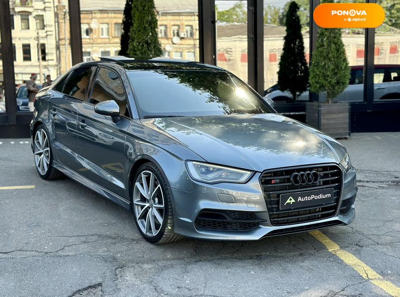 Audi S3, 2015, Бензин, 1.98 л., 121 тис. км, Седан, Сірий, Київ 109897 фото