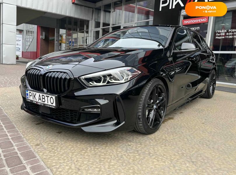 BMW 1 Series, 2020, Дизель, 2 л., 89 тис. км, Хетчбек, Чорний, Львів 52954 фото