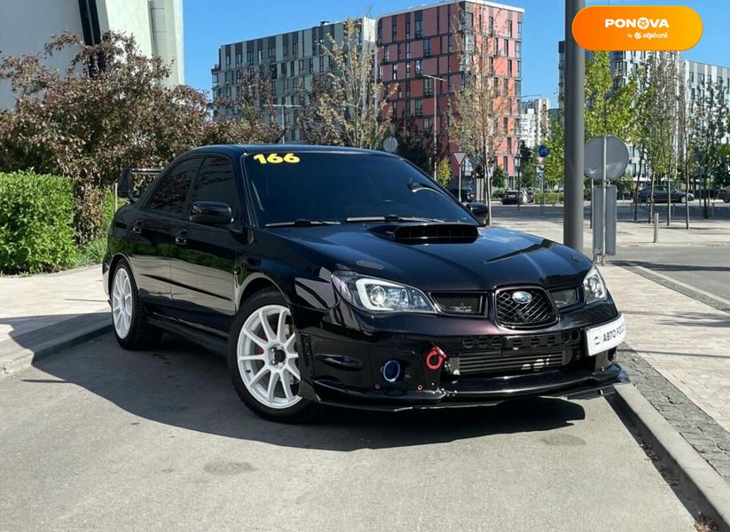 Subaru Impreza, 2006, Бензин, 2.46 л., 132 тис. км, Седан, Чорний, Київ 108222 фото