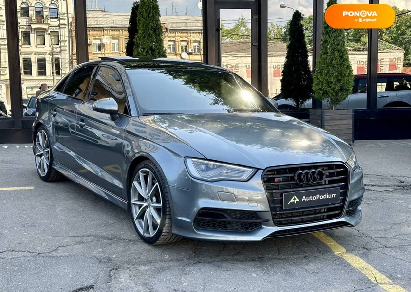 Audi S3, 2015, Бензин, 1.98 л., 121 тис. км, Седан, Сірий, Київ 109897 фото