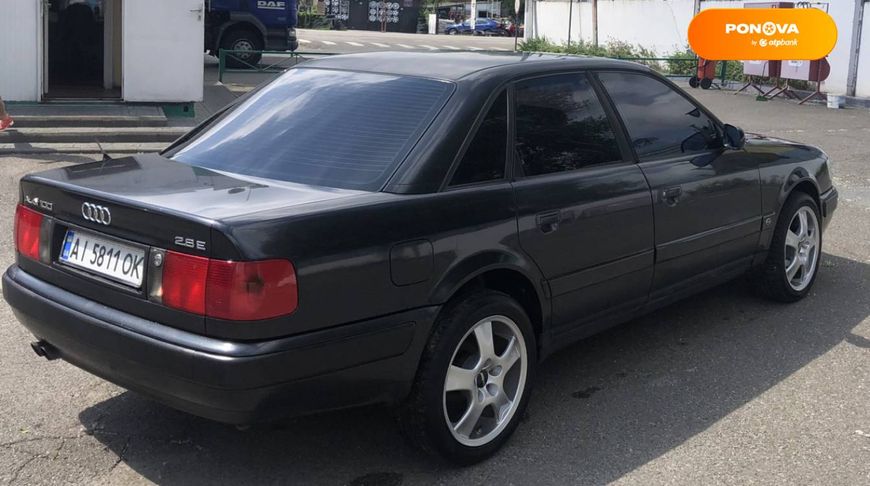 Audi 100, 1994, Бензин, 2.77 л., 425 тис. км, Седан, Чорний, Київ Cars-Pr-66886 фото