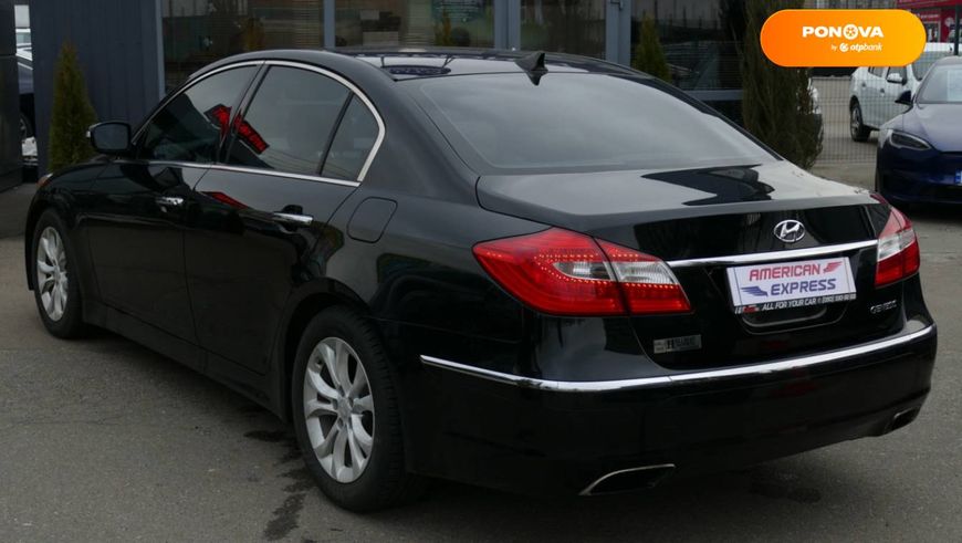 Hyundai Genesis, 2013, Бензин, 3.78 л., 222 тис. км, Седан, Чорний, Київ 22737 фото