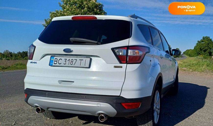 Ford Kuga, 2017, Дизель, 2 л., 223 тис. км, Позашляховик / Кросовер, Білий, Прилуки Cars-Pr-65900 фото