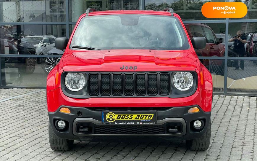 Jeep Renegade, 2019, Бензин, 2.36 л., 125 тис. км, Позашляховик / Кросовер, Червоний, Івано-Франківськ 102003 фото