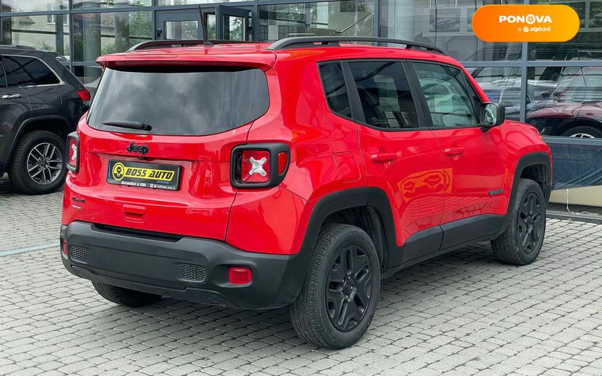 Jeep Renegade, 2019, Бензин, 2.36 л., 125 тис. км, Позашляховик / Кросовер, Червоний, Івано-Франківськ 102003 фото