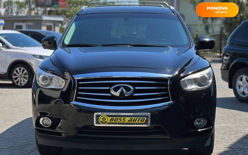 Infiniti JX35, 2013, Газ пропан-бутан / Бензин, 3.5 л., 206 тис. км, Позашляховик / Кросовер, Чорний, Івано-Франківськ 12122 фото