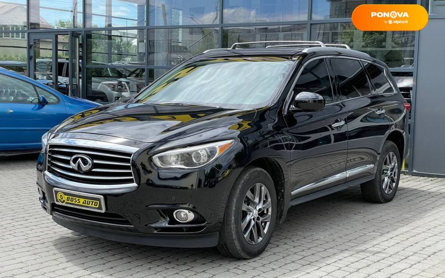 Infiniti JX35, 2013, Газ пропан-бутан / Бензин, 3.5 л., 206 тис. км, Позашляховик / Кросовер, Чорний, Івано-Франківськ 12122 фото