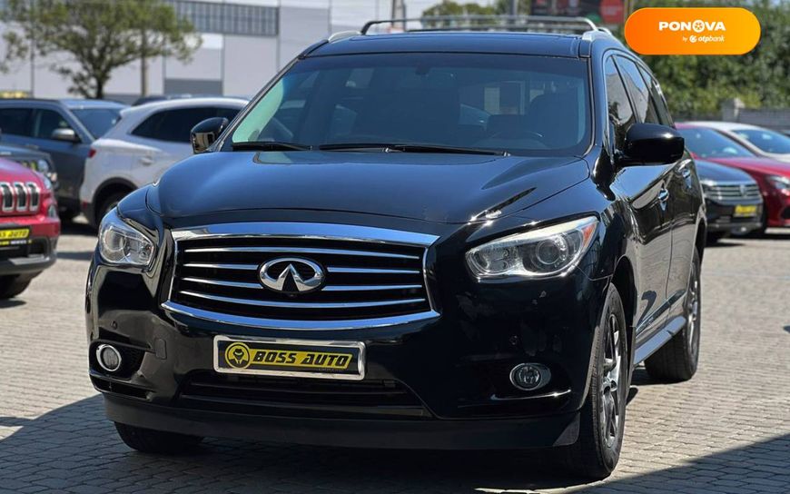 Infiniti JX35, 2013, Газ пропан-бутан / Бензин, 3.5 л., 206 тис. км, Позашляховик / Кросовер, Чорний, Івано-Франківськ 12122 фото