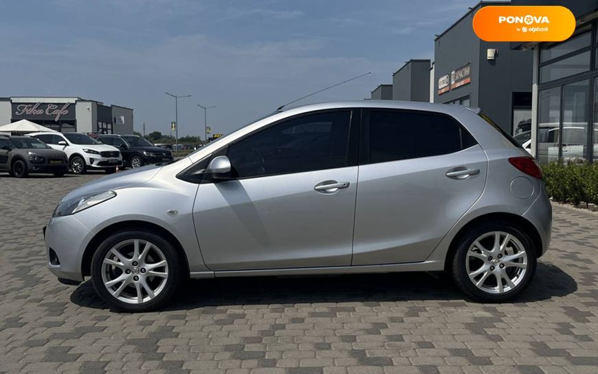 Mazda 2, 2010, Бензин, 1.35 л., 202 тис. км, Хетчбек, Сірий, Мукачево 109869 фото