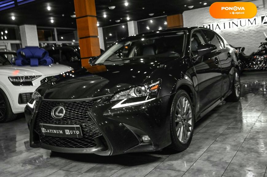 Lexus GS, 2016, Бензин, 2 л., 65 тис. км, Седан, Чорний, Одеса 35573 фото