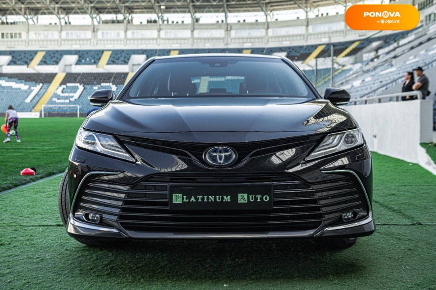 Toyota Camry, 2022, Гібрид (HEV), 2.49 л., 44 тис. км, Седан, Чорний, Одеса 42891 фото