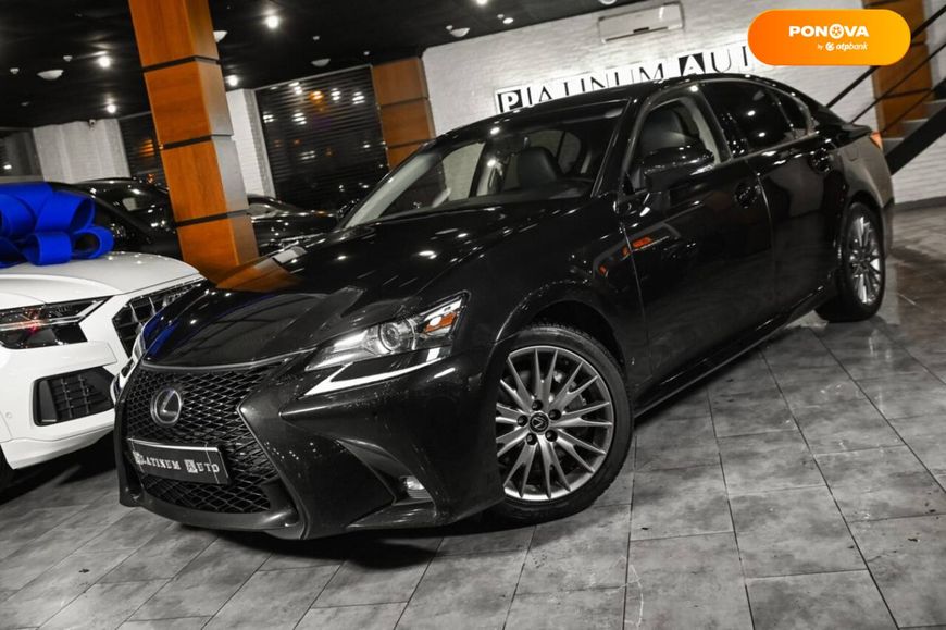 Lexus GS, 2016, Бензин, 2 л., 65 тис. км, Седан, Чорний, Одеса 35573 фото