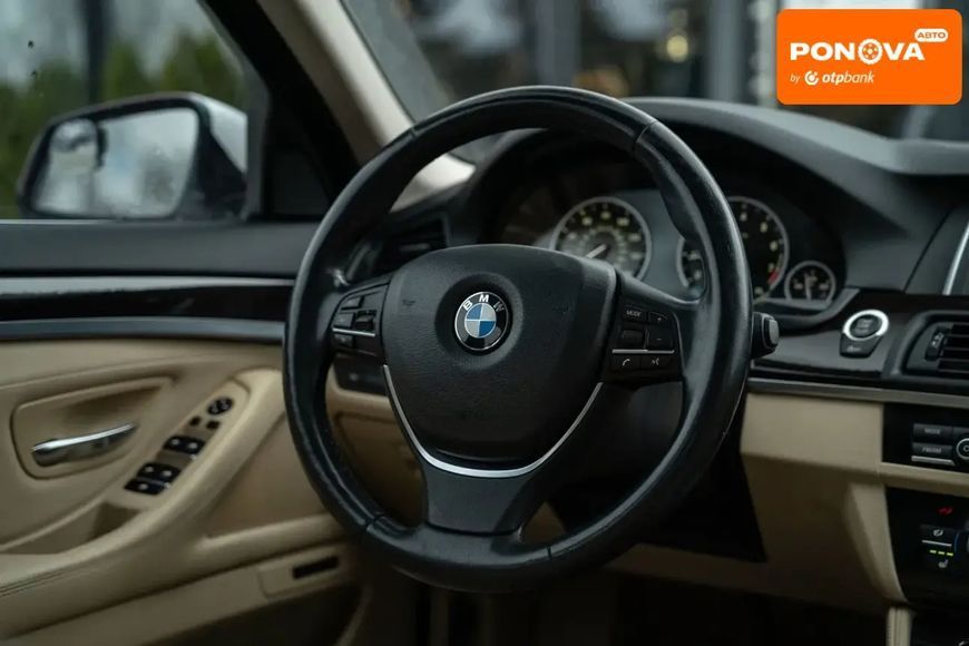BMW 5 Series, 2014 р., Бензин, 134 тис. км, Седан, Білий, Чернівці AT-10405325 фото