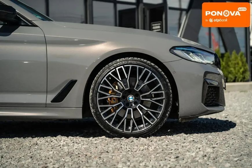 BMW 5 Series, 2021 г., Гибрид (HEV), 116 тыс. км, Седан, Серый, Черновцы AT-10416163 фото