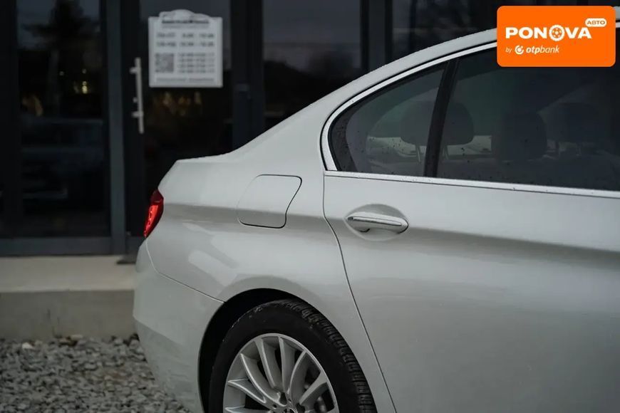 BMW 5 Series, 2014 р., Бензин, 134 тис. км, Седан, Білий, Чернівці AT-10405325 фото