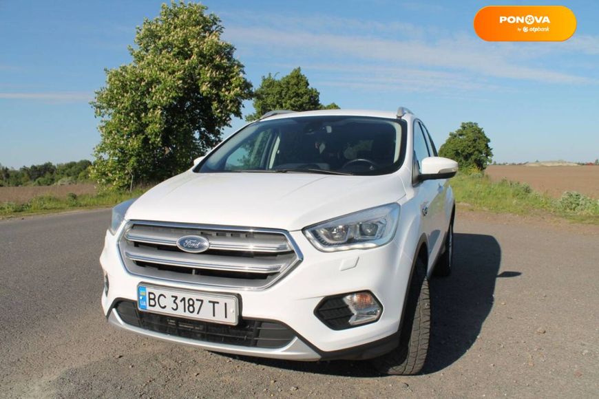 Ford Kuga, 2017, Дизель, 2 л., 215 тыс. км, Внедорожник / Кроссовер, Белый, Прилуки Cars-Pr-65900 фото