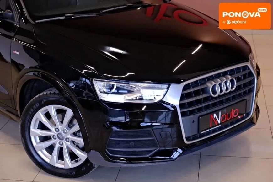 Audi Q3, 2018 р., Бензин, 91 тис. км, Позашляховик / Кросовер, Чорний, Одеса AT-10409382 фото