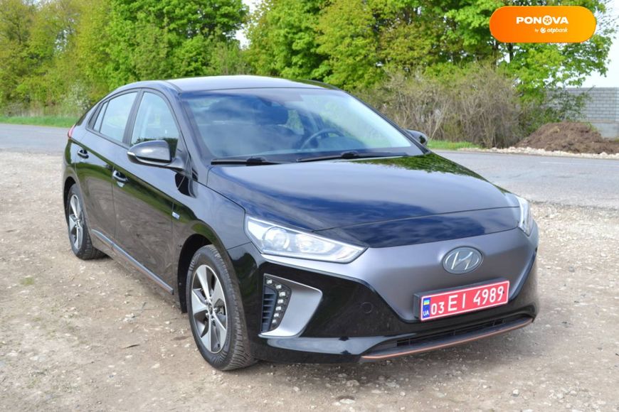 Hyundai Ioniq, 2018, Електро, 62 тыс. км, Хетчбек, Чорный, Ровно Cars-Pr-63938 фото