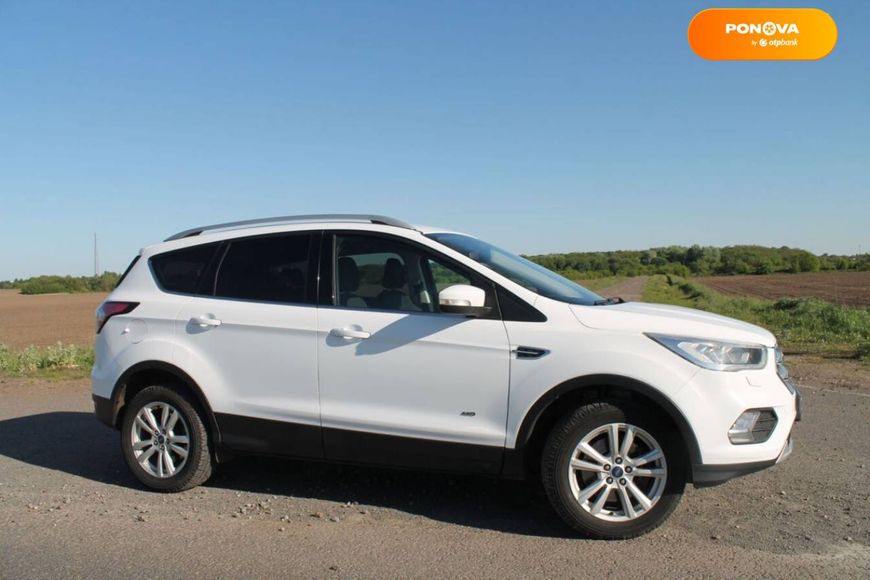 Ford Kuga, 2017, Дизель, 2 л., 223 тис. км, Позашляховик / Кросовер, Білий, Прилуки Cars-Pr-65900 фото