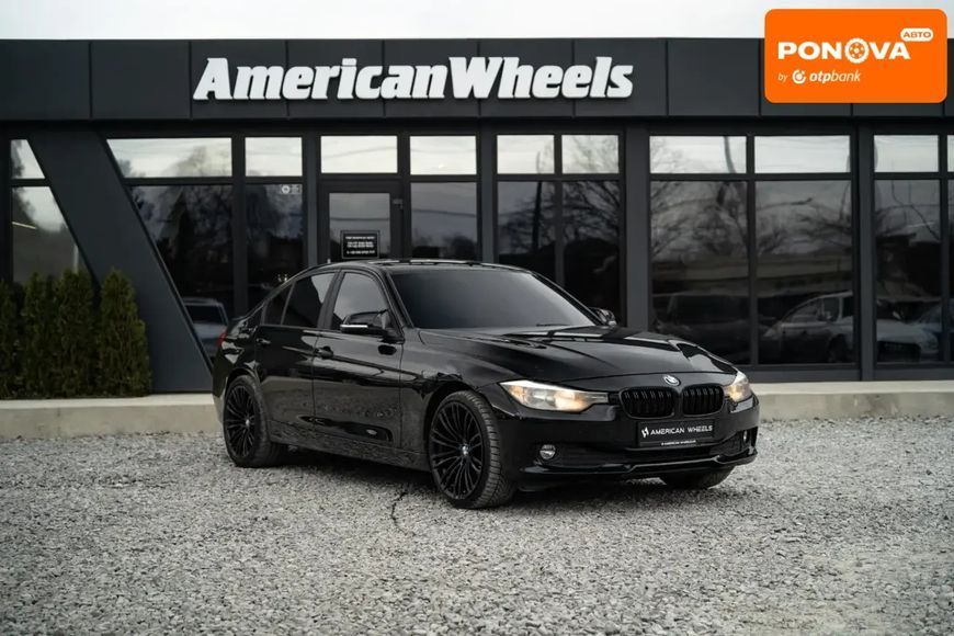 BMW 3 Series, 2013 р., Бензин, 183 тис. км, Седан, Чорний, Чернівці AT-10413363 фото