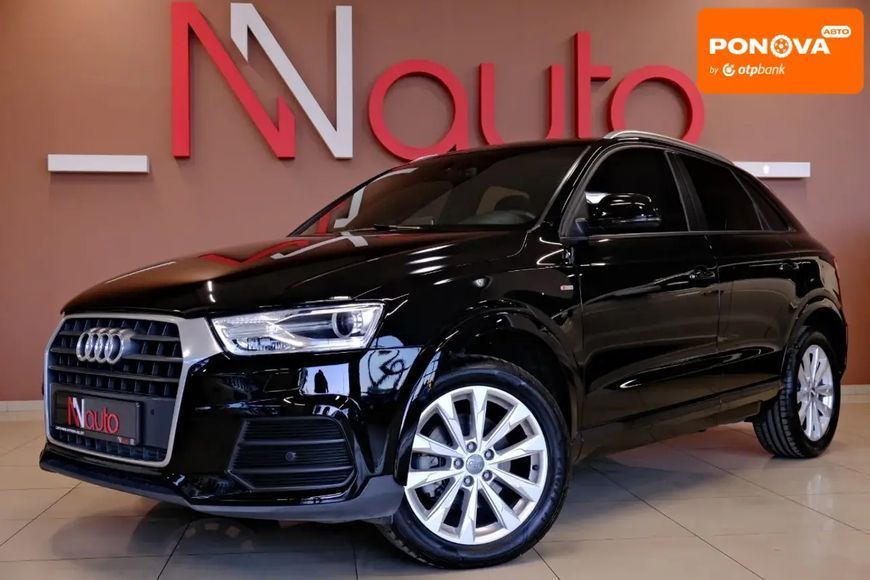 Audi Q3, 2018 р., Бензин, 91 тис. км, Позашляховик / Кросовер, Чорний, Одеса AT-10409382 фото