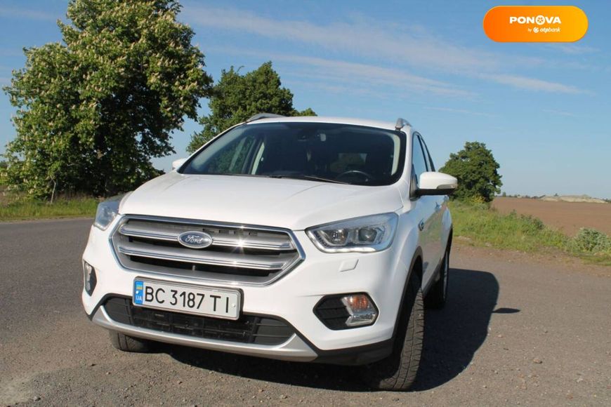 Ford Kuga, 2017, Дизель, 2 л., 215 тыс. км, Внедорожник / Кроссовер, Белый, Прилуки Cars-Pr-65900 фото