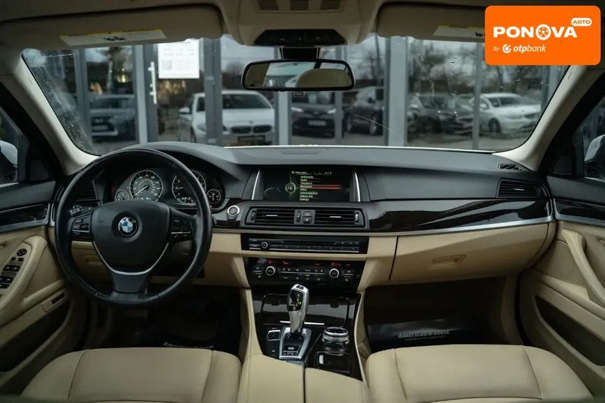 BMW 5 Series, 2014 р., Бензин, 134 тис. км, Седан, Білий, Чернівці AT-10405325 фото