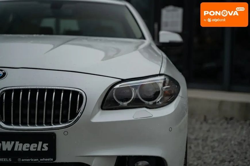BMW 5 Series, 2014 р., Бензин, 134 тис. км, Седан, Білий, Чернівці AT-10405325 фото
