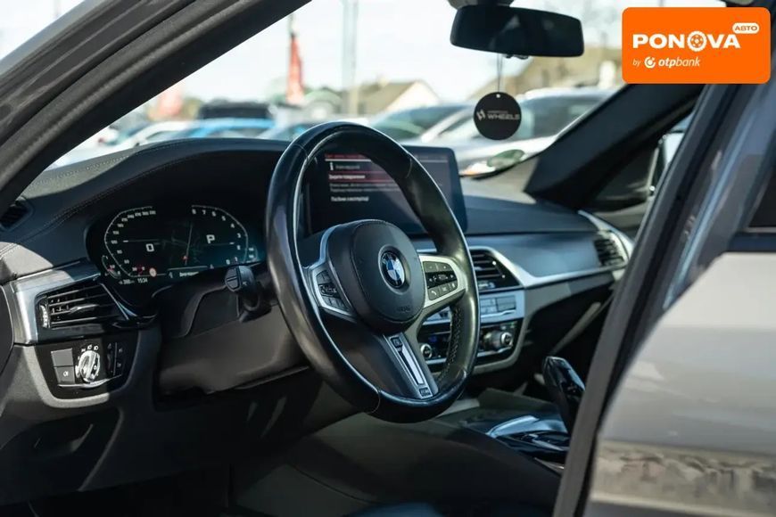 BMW 5 Series, 2021 г., Гибрид (HEV), 116 тыс. км, Седан, Серый, Черновцы AT-10416163 фото