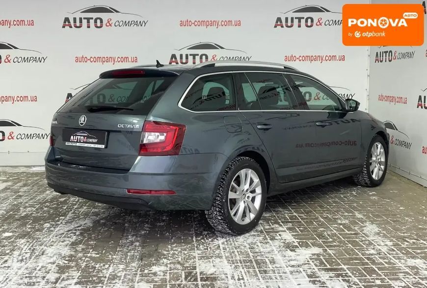 Skoda Octavia, 2017 р., Дизель, 198 тис. км, Універсал, Сірий, Львів AT-10410458 фото