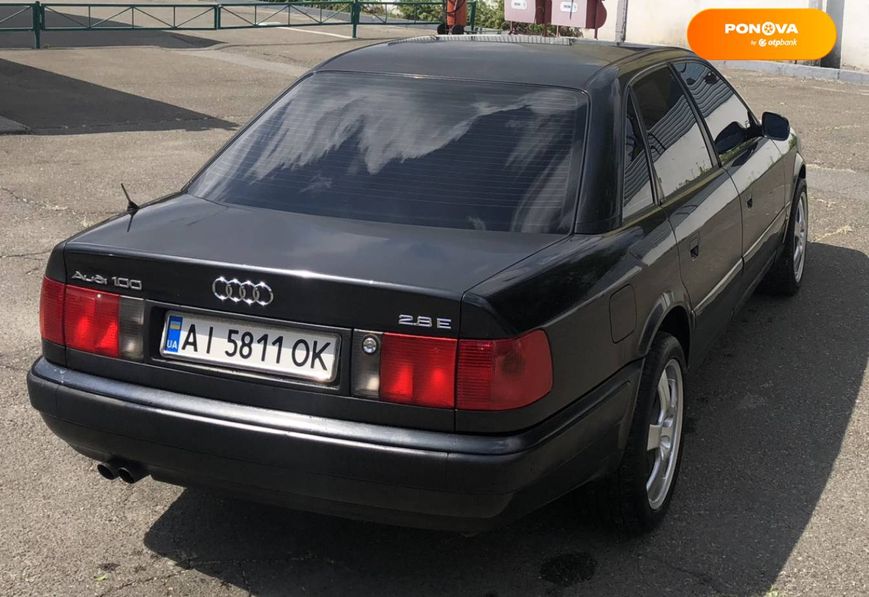 Audi 100, 1994, Бензин, 2.77 л., 425 тыс. км, Седан, Чорный, Киев Cars-Pr-66886 фото